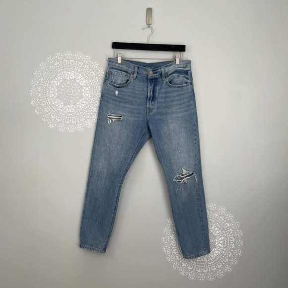 Levi's Denim - Levi's 501 Button Fly Skinny Jeans in Can't Touch This Size 31